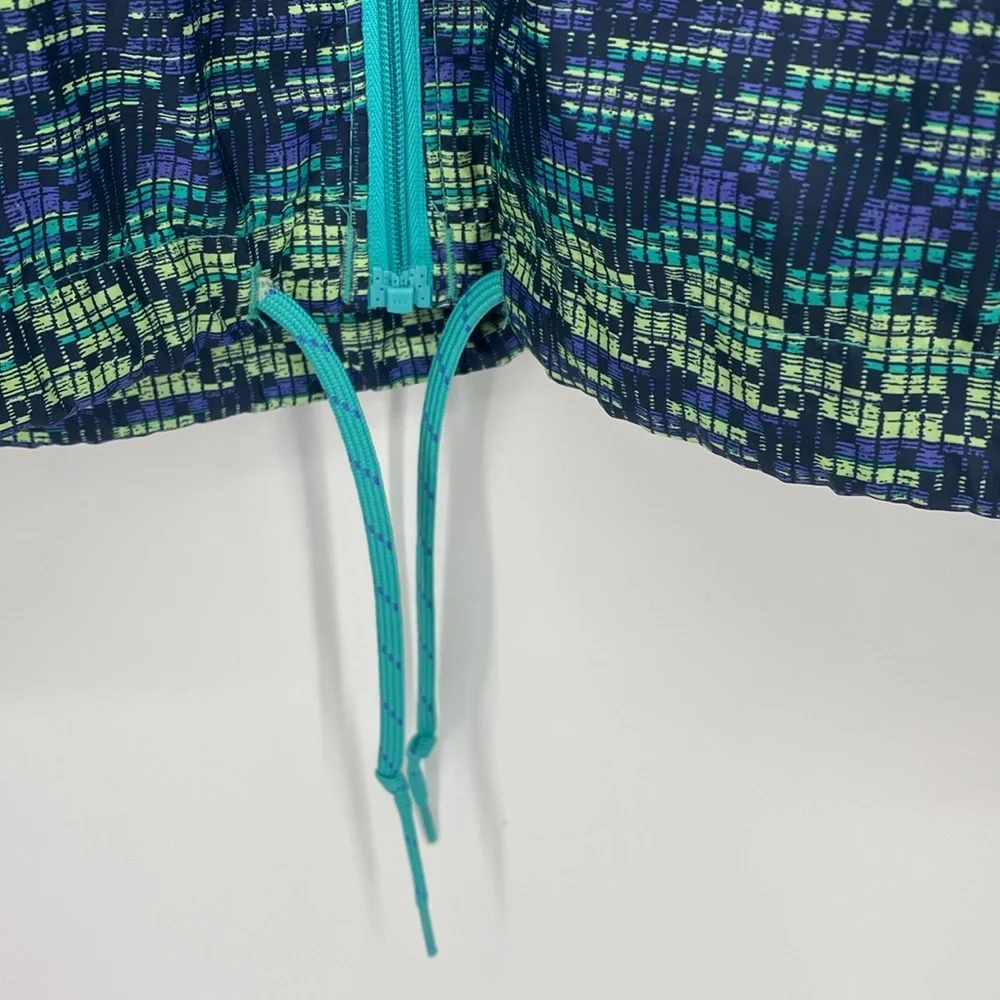 Columbia Women’s Geometric Pattern Long Sleeve Windbreaker Jacket‎ Medium